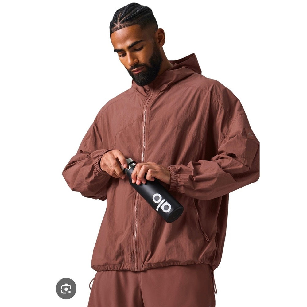 Alo Yoga Unisex Vantage Ripstop Track DEADSTOCK CHESTNUT RARE Y2K STREETWEAR